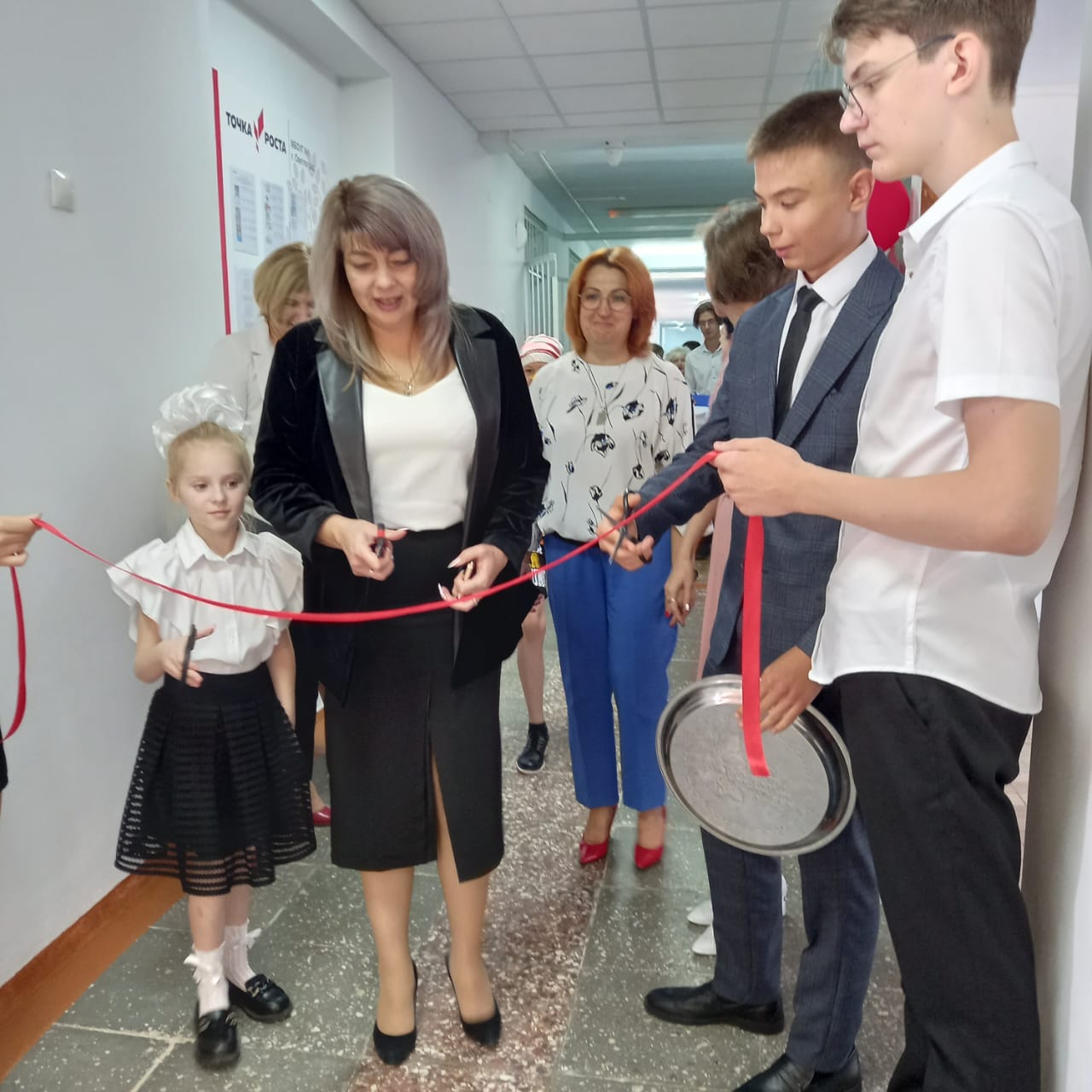 Торжественное открытие  &amp;quot;Точки роста&amp;quot; на базе МБОУГ №1.